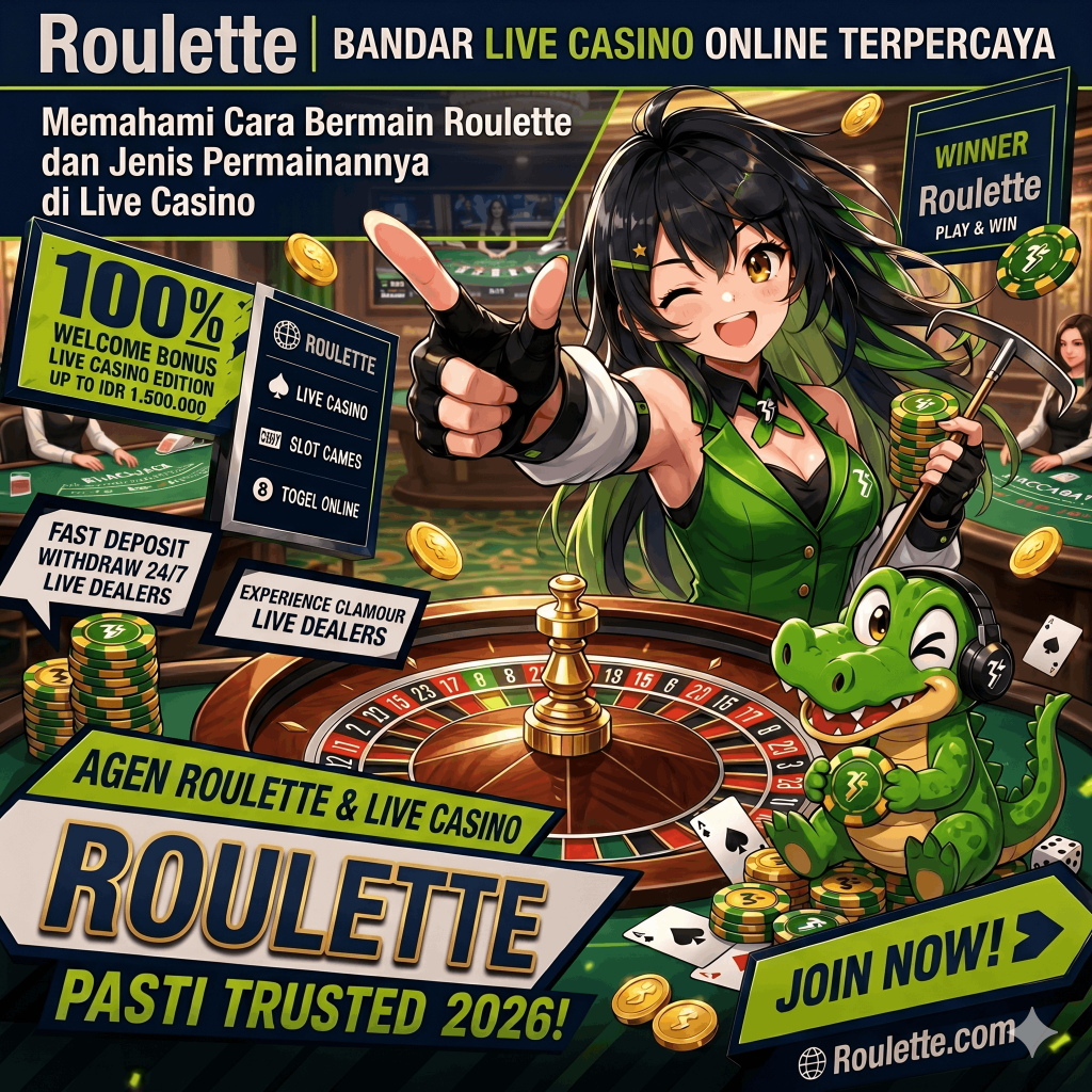 Memahami Cara Bermain Roulette dan Jenis Permainannya di Live Casino